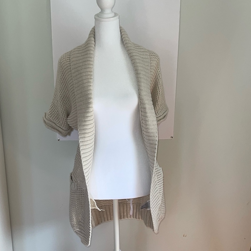 Guess sweater cardigan size medium gently use